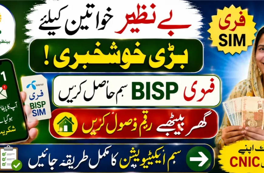 8171 BISP SIM Activation 2026 How to Receive Your Free SIM, Activate Wallet & Get Payments Without Delays