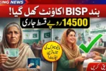 BISP Account Unblock Process 2026 – Get Rs. 14,500 Payment